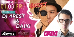 01.08.FRI DJ 4REST & DAIKI